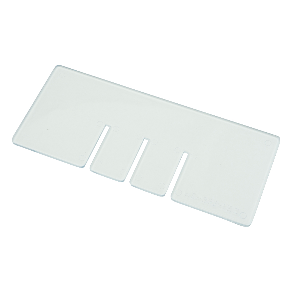 ホスピタルカセッター（HA5用オプション）（W186×D192×H186mm）引出上下2段用 ヨコ HA5-062仕切板ヨコ