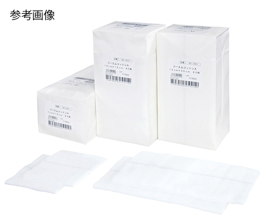 ジーエムコットンA 100×150 1包（60枚入） 001-10518