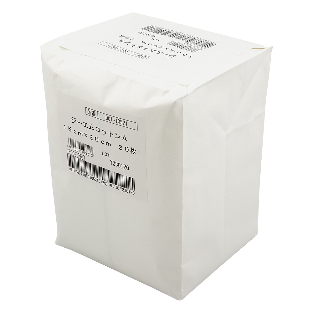 ジーエムコットンA 150×200 1包（20枚入） 001-10521