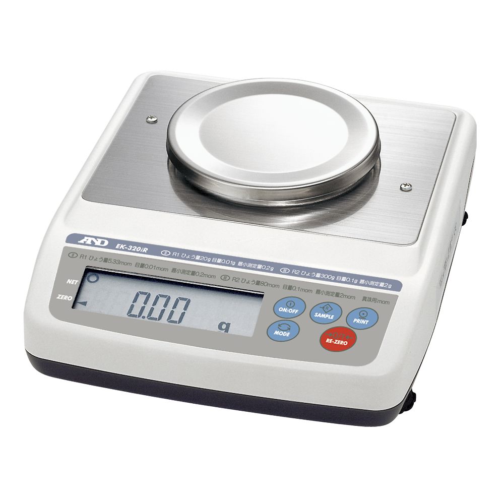 調剤用電子天びん 丸皿 300/0.1g EK-320iR