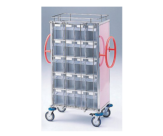 与薬車（大型内用袋用） ピンク 655×400×1290mm NCS-40P