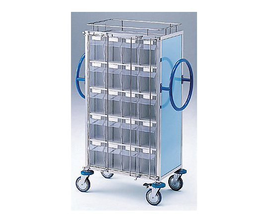 与薬車（大型内用袋用） ブルー 655×400×1290mm NCS-40B
