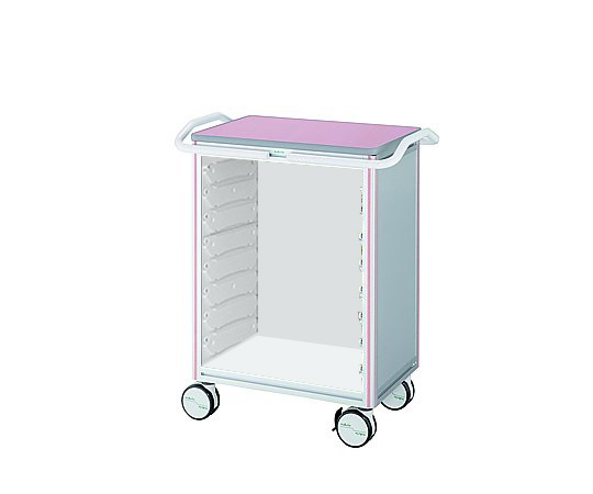 ヨーロピアンカートII（アルティアトレー） ピンク 850×540×1050mm EL-TP