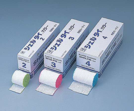 シェルタイ（R）・カラー（伸縮包帯） 3号 10巻入 NE-413