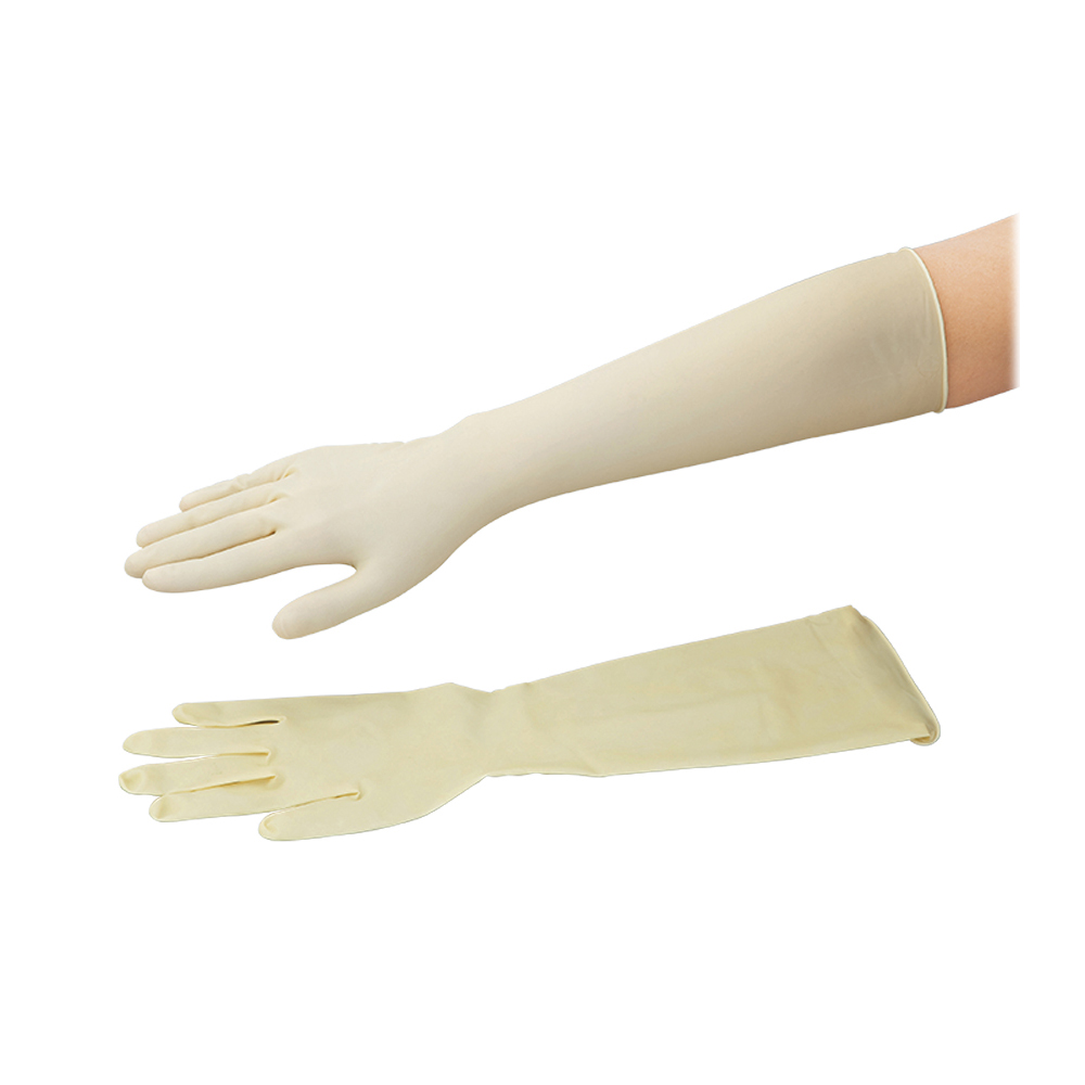 ラテックスロング手袋（スーパーロング）γ線滅菌済 1袋（50枚入） S