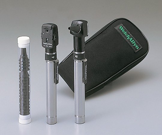 2.5Vハロゲンポケットスコープ 検眼・耳鏡セット（ソフトケース付き） 92821