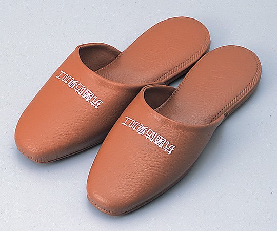 抗菌防臭加工スリッパ（茶） 348583