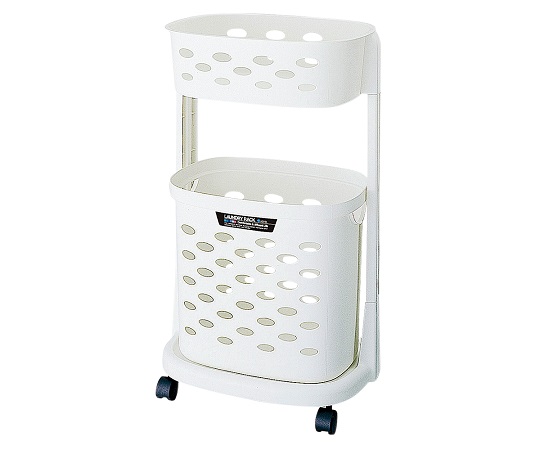 脱衣カゴ[ランドリーR] ホワイト 740695