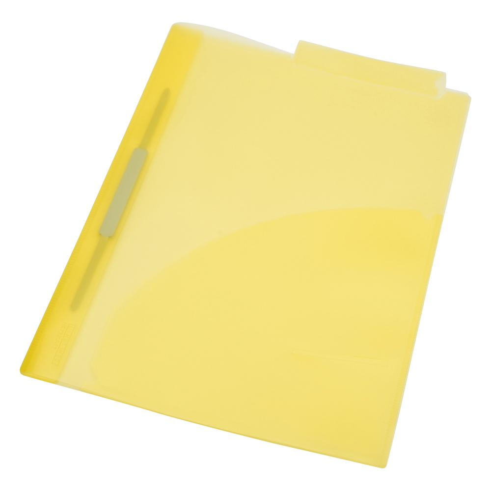 カラーカルテフォルダー クリスタルイエロー 1箱（50枚入） HK732U-17