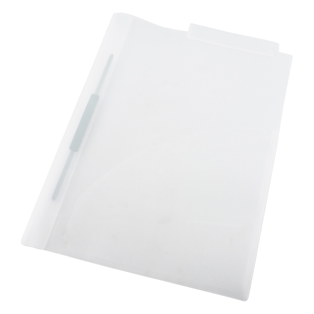 カラーカルテフォルダー クリア 1箱（200枚入） HK1732U-ﾐ