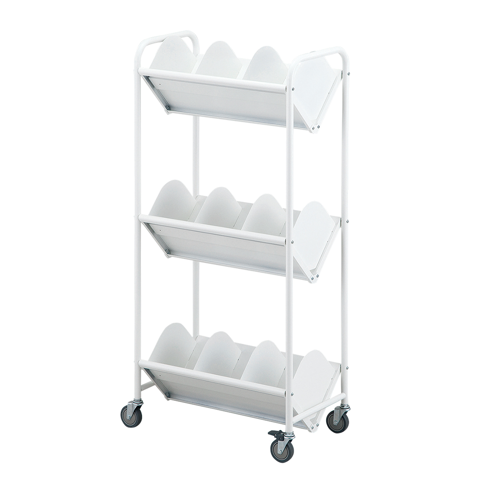 ファイルワゴン 普及型 3段 603×352×1279mm BR-3L