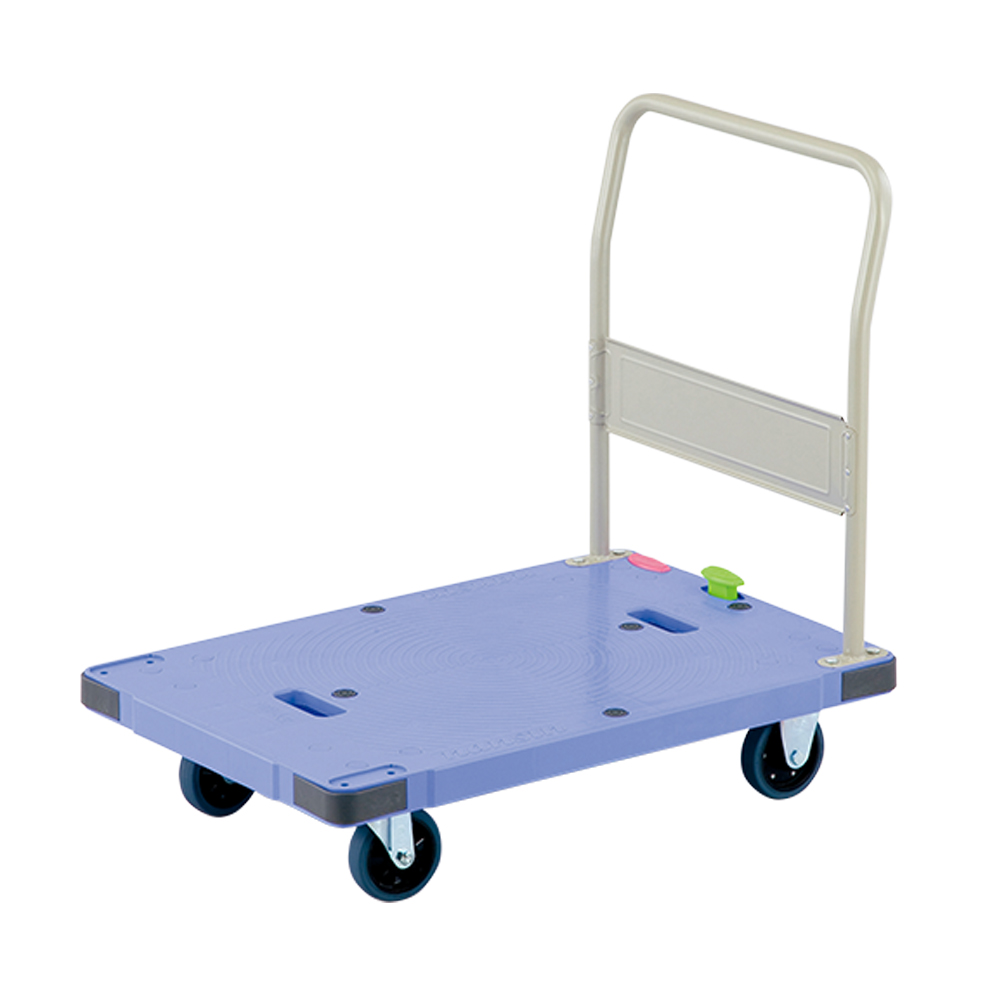 静音樹脂運搬車 （ハンドル固定式・スペシャルブレーキ/300kg） DSK-302B2