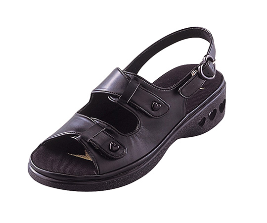 パーフェクトナース（ナースシューズ）ブラック SS PN00103