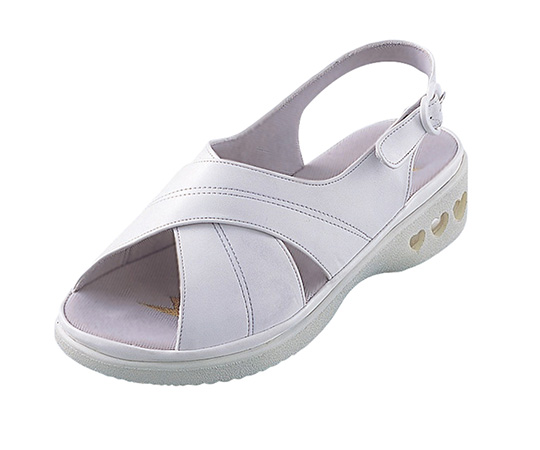 パーフェクトナース(ナースシューズ) クロスバンド ホワイト SS PN00200