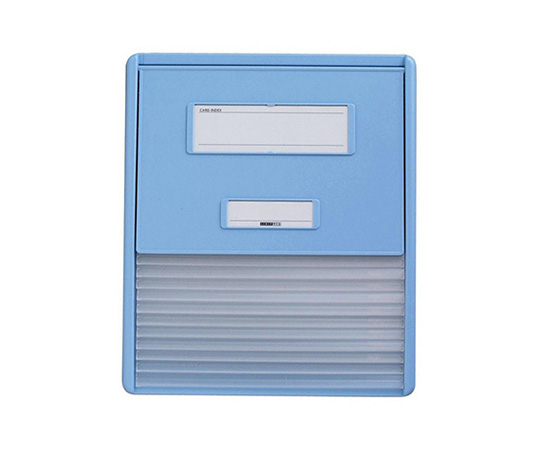 カードインデックス A4（横1面）10名用 ブルー HC111C-2