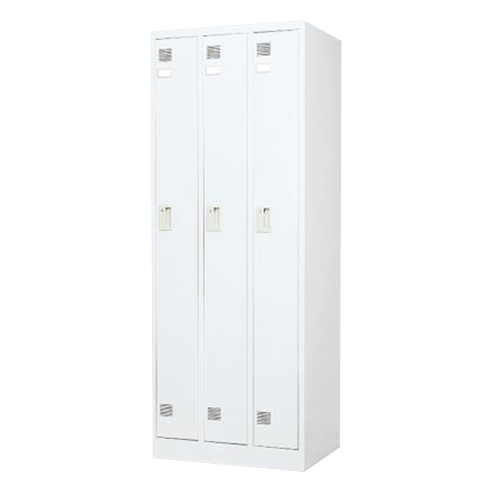 更衣ロッカー（3人用） FLK-3-WH