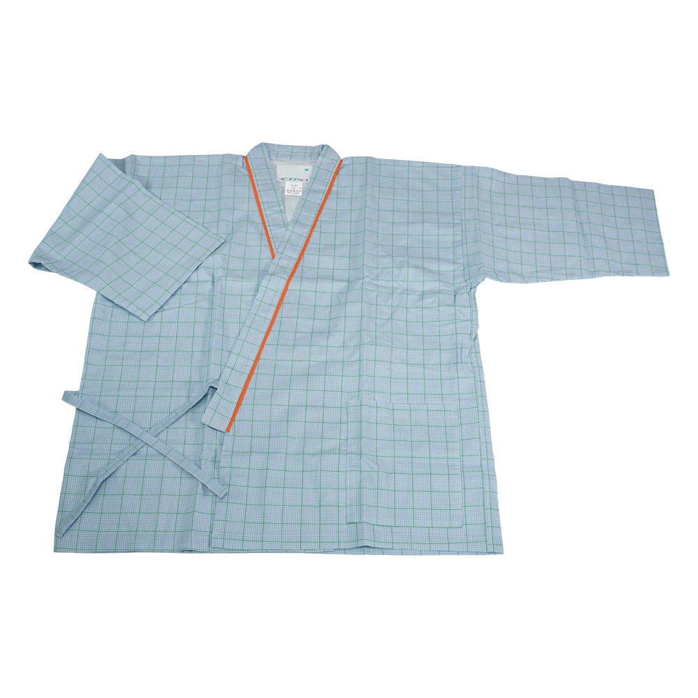 患者衣（上衣・男女兼用） 59-461 ブルーM 59-461 M