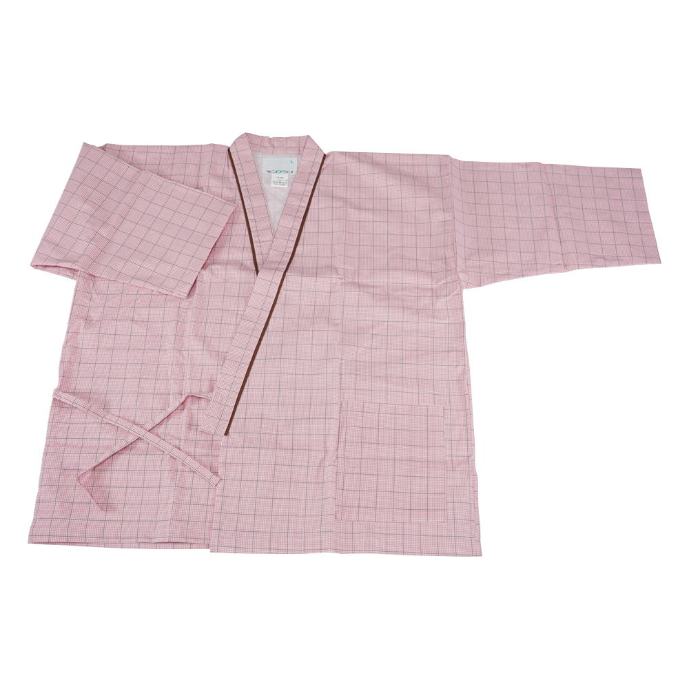 患者衣（上衣・男女兼用） 59-465 ピンクL 59-465 L