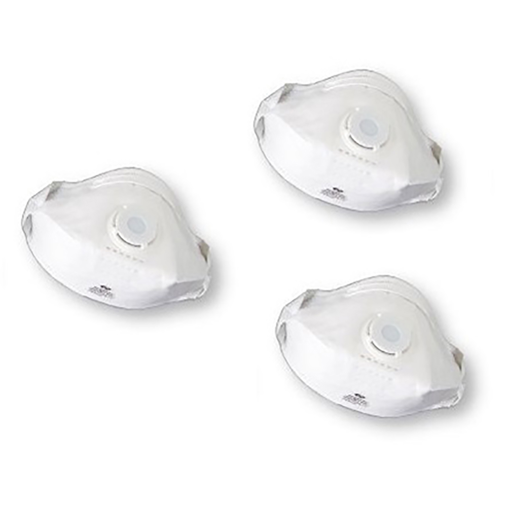 N95マスク（立体構造） バルブ付き 20枚 SH2950V