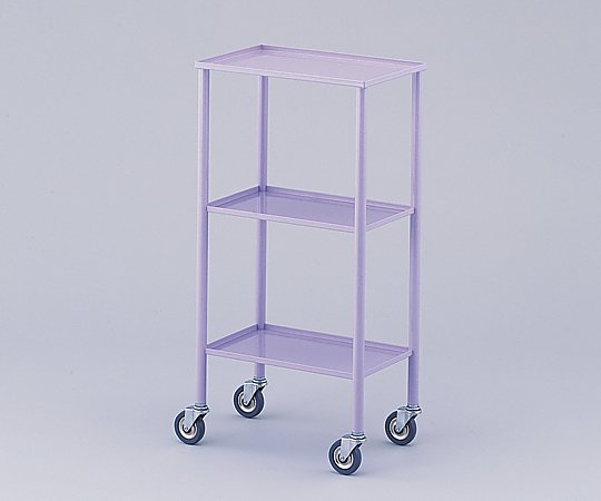 カラフルミニワゴン ラベンダー（縁折り曲げ） 435×285×850mm