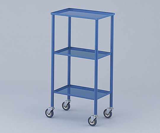 カラフルミニワゴン ブルー（縁折り曲げ） 435×285×850mm