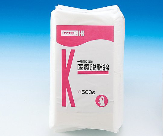 脱脂綿 平 500g 013-004080-00