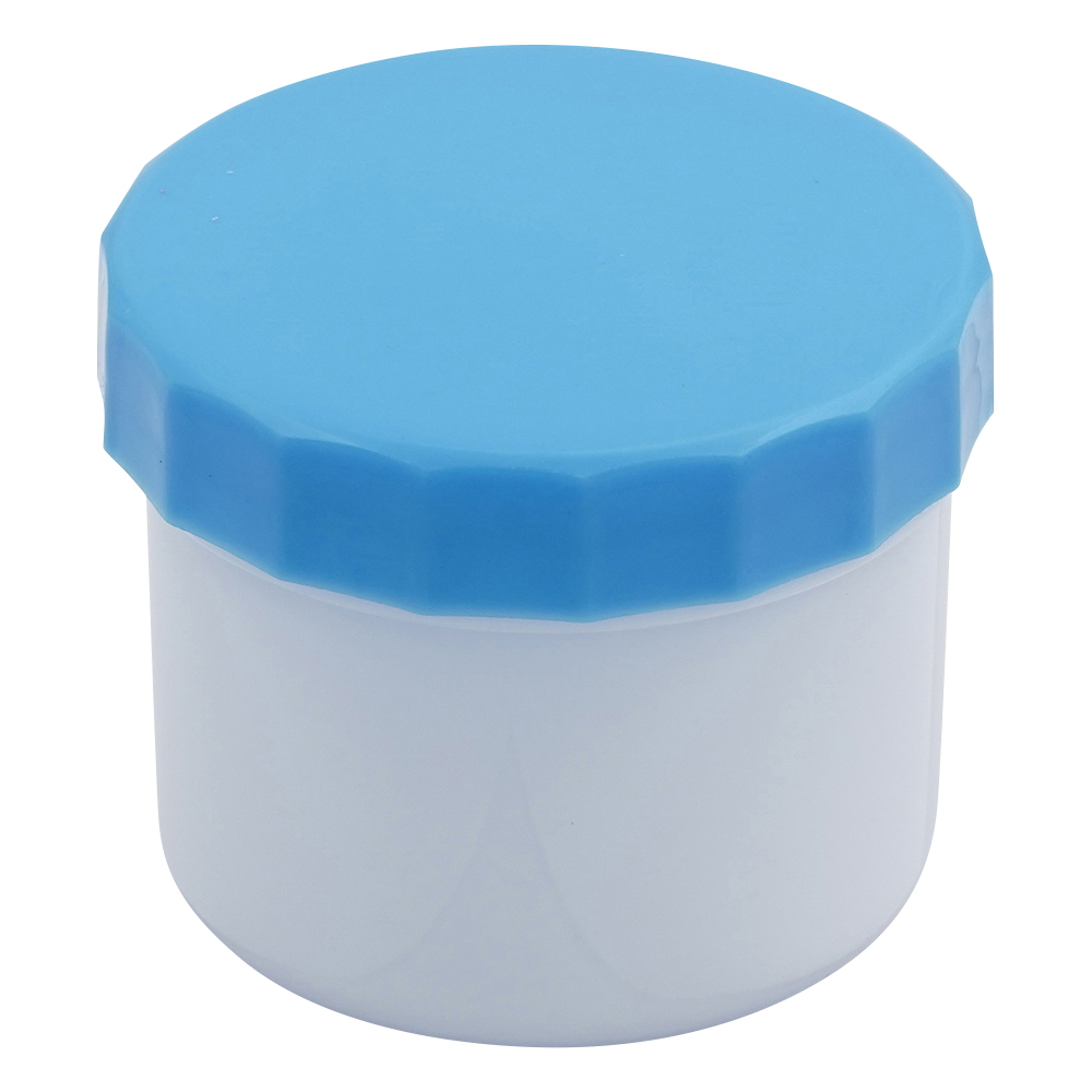 プラ軟こう壺（深型）33mL 50個 青 30