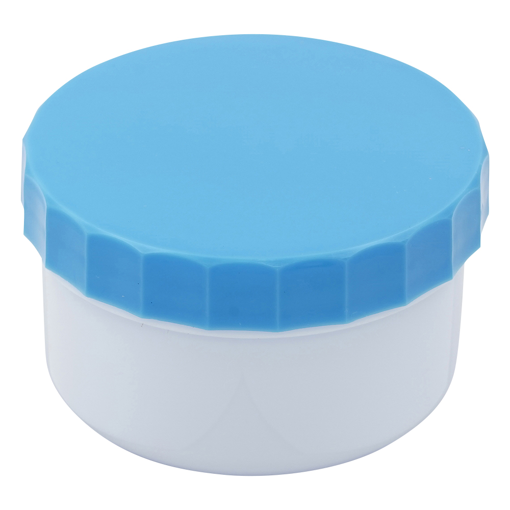 プラ軟こう壺（深型）55mL 50個 青 50