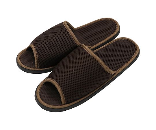 メッシュスリッパ（ウオッシャブル） ブラウン 28cm