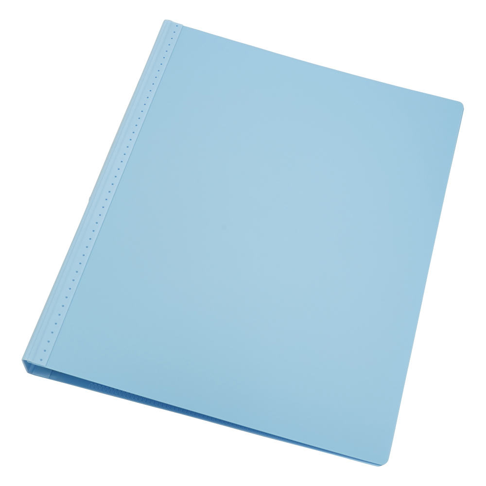 メディカルサポートブック A4・2穴 背幅31mm ブルー HB656-1