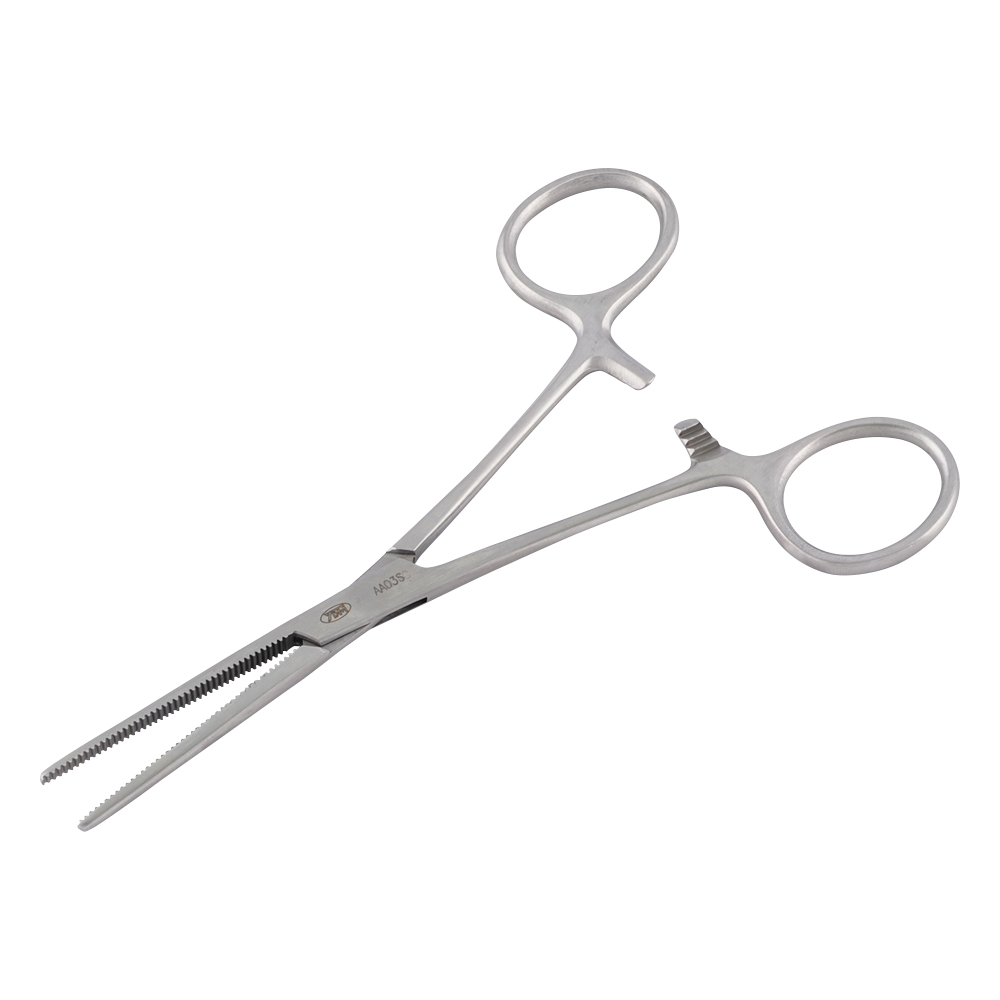 止血鉗子（ペアン） 直 無鈎 140mm AA-03S