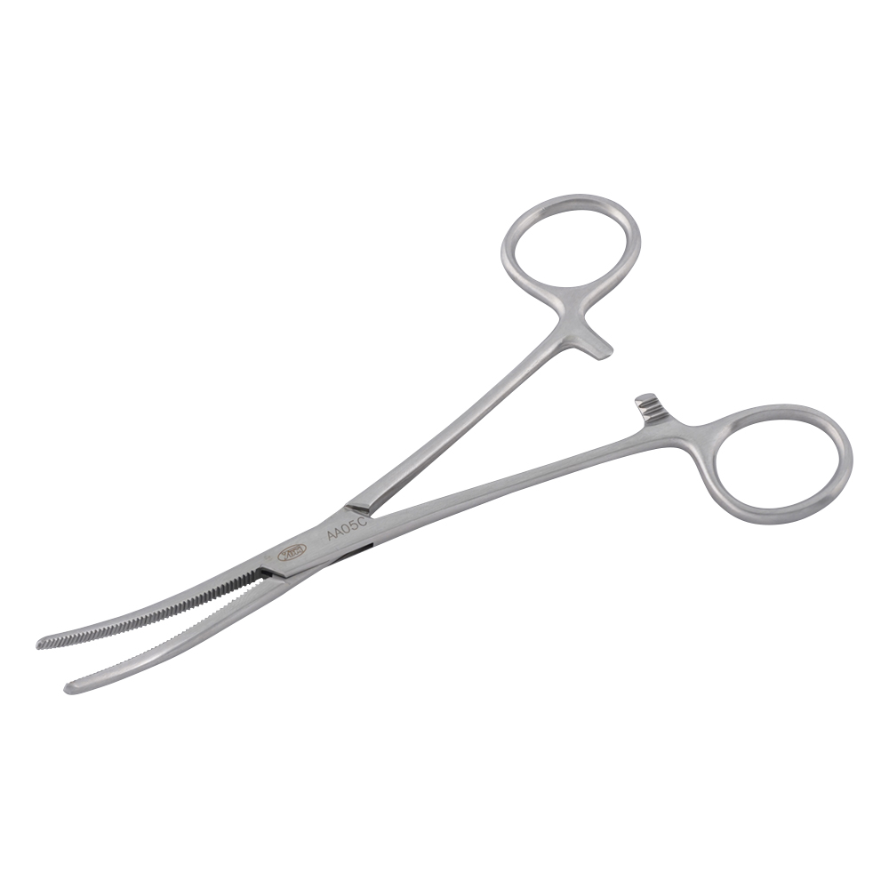 止血鉗子（ペアン） 曲 無鈎 160mm AA-05C
