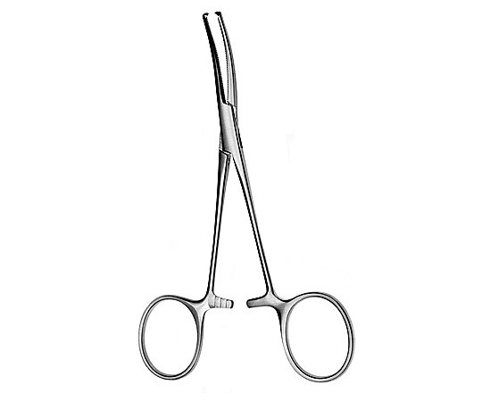 止血鉗子(コッフェル) 曲 有鈎 205mm AA-16C