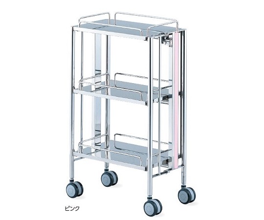 折りたたみ式器械台 ブルー 450×300×850mm BH-141B