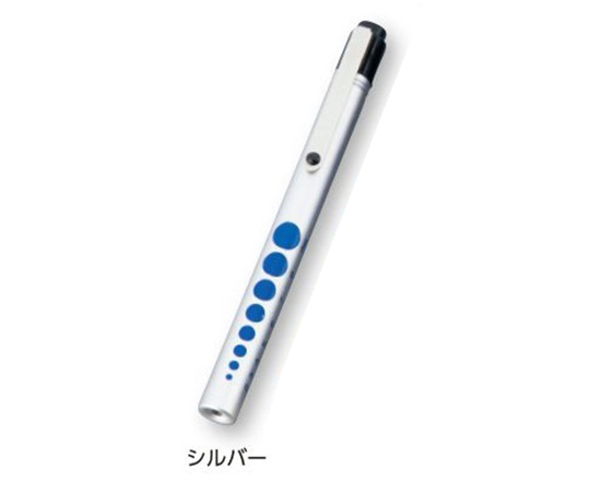 白色LEDアルカプッシュライト φ12×137mm シルバー