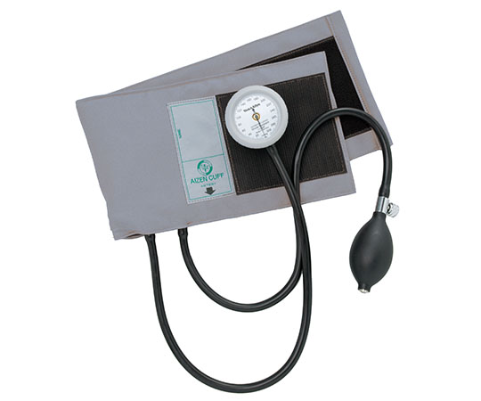 ギヤフリーアネロイド血圧計 綿製カフ（タイコス型） グレー GF700-11E