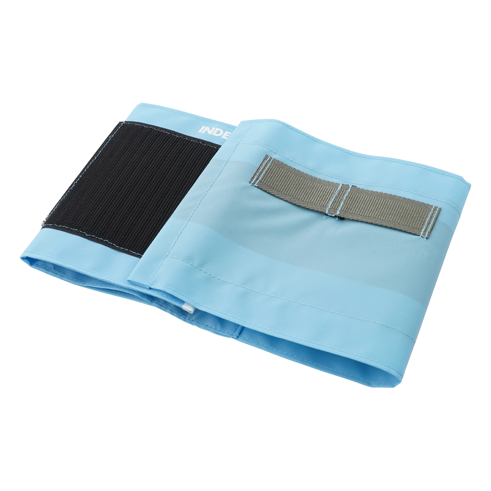 血圧計用カフ[スライド可能型ループ付き] タイコス型 ナイロン スカイブルー AZ-C5