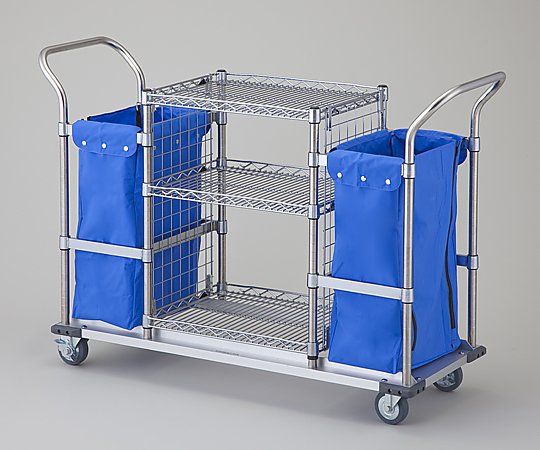 オムツカート（メッシュパネル付き） ダブルタイプ LWMS-WDA