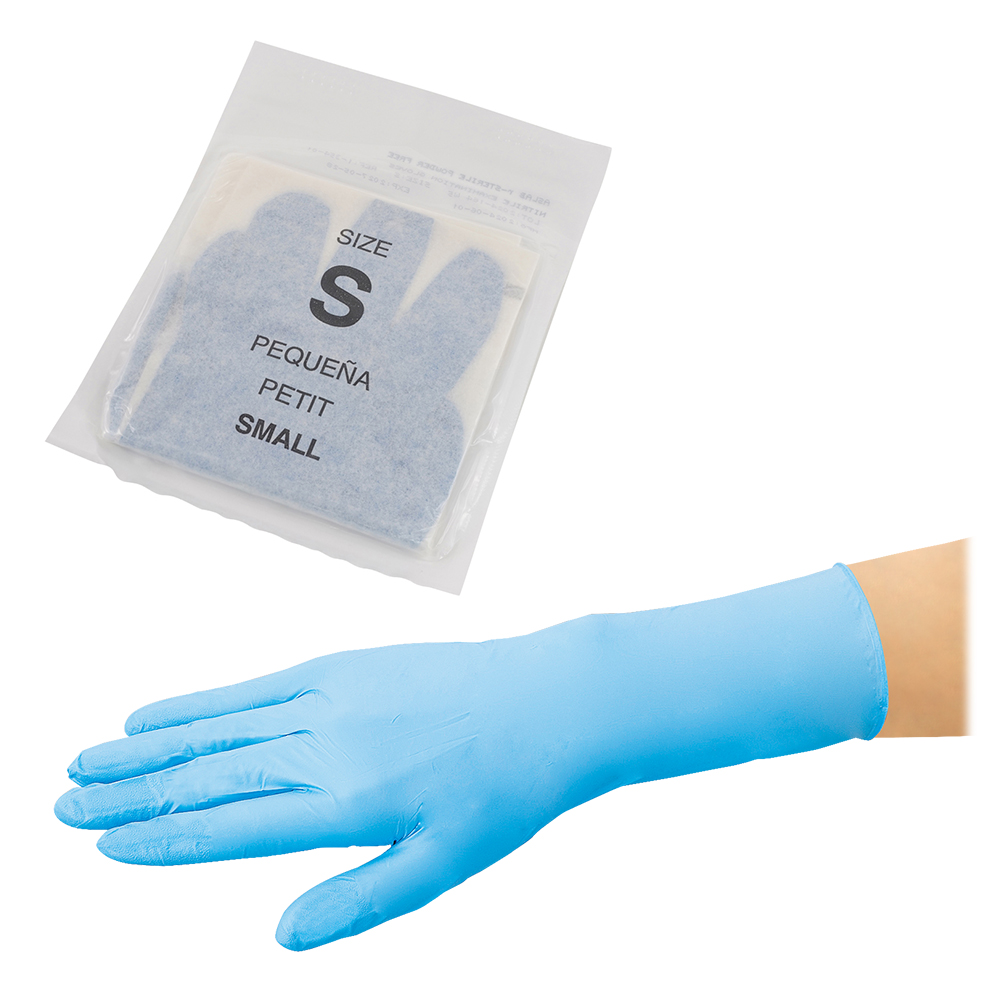 アズラボ滅菌手袋 パウダーフリー S 1双パック×50袋入