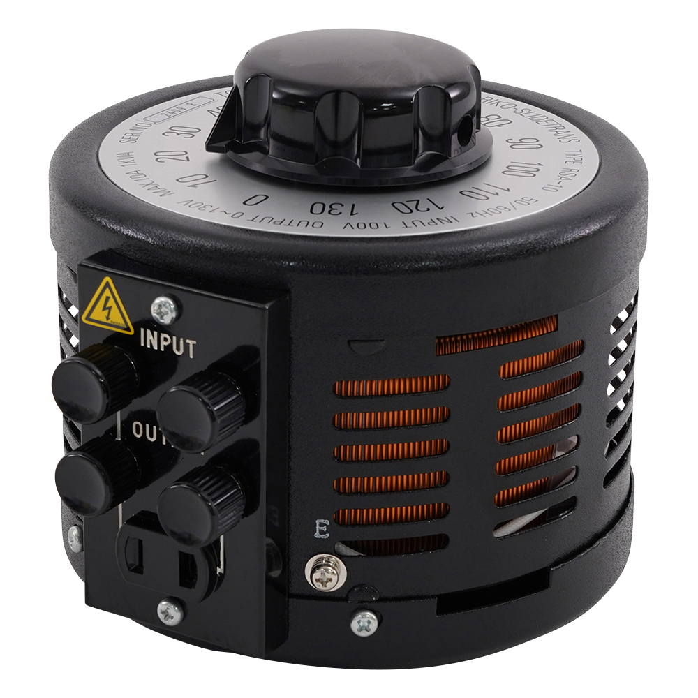 スライダック（単相据置型） 130V-10A RSA-10