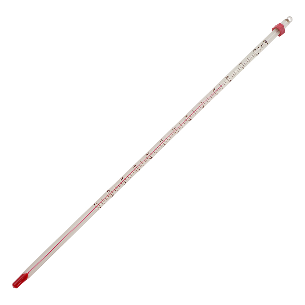 赤液棒状温度計 -70～50℃ 0320-00