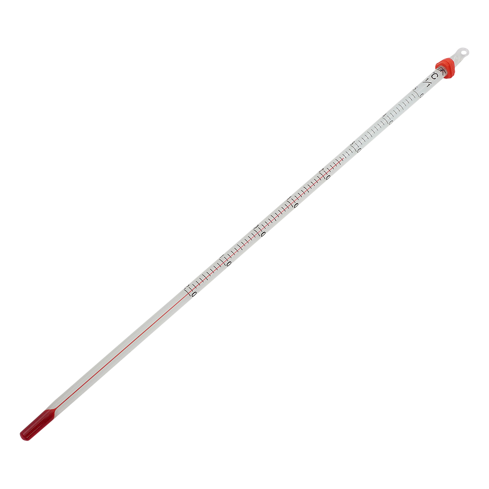 赤液棒状温度計 -30～105℃ 0315-00