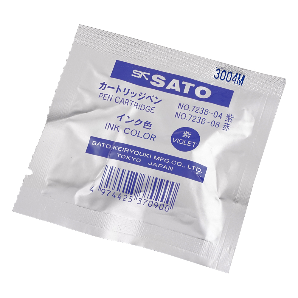 温湿度記録計用 カートリッジペン（紫） SK051-079 No. 3709