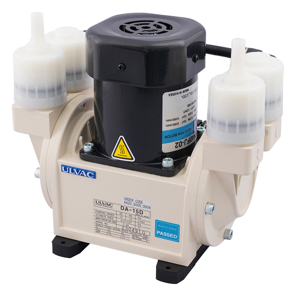 ドライ真空ポンプ 6.65kPa DA-15D