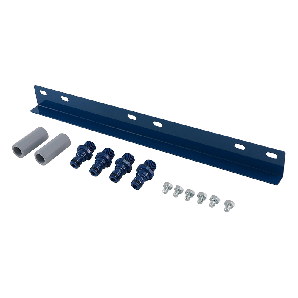 フィルタハウジング用二連式取付ボンベ金具