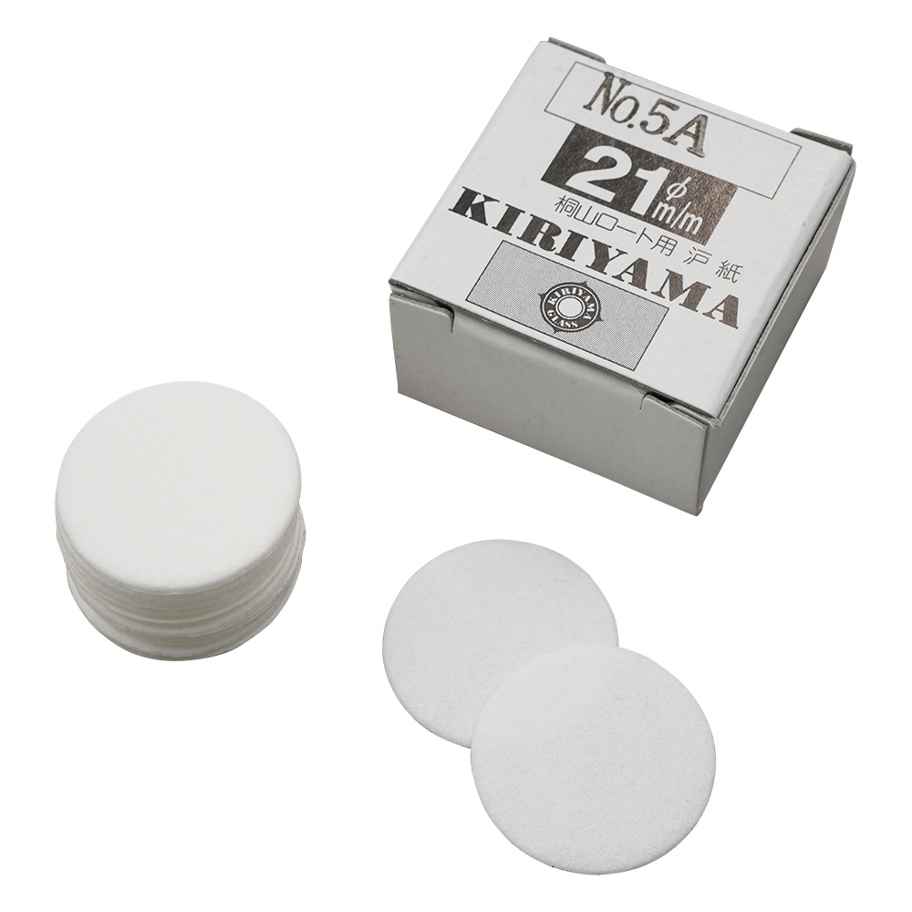 桐山ロート用濾紙 φ21mm 50枚入 No.5A