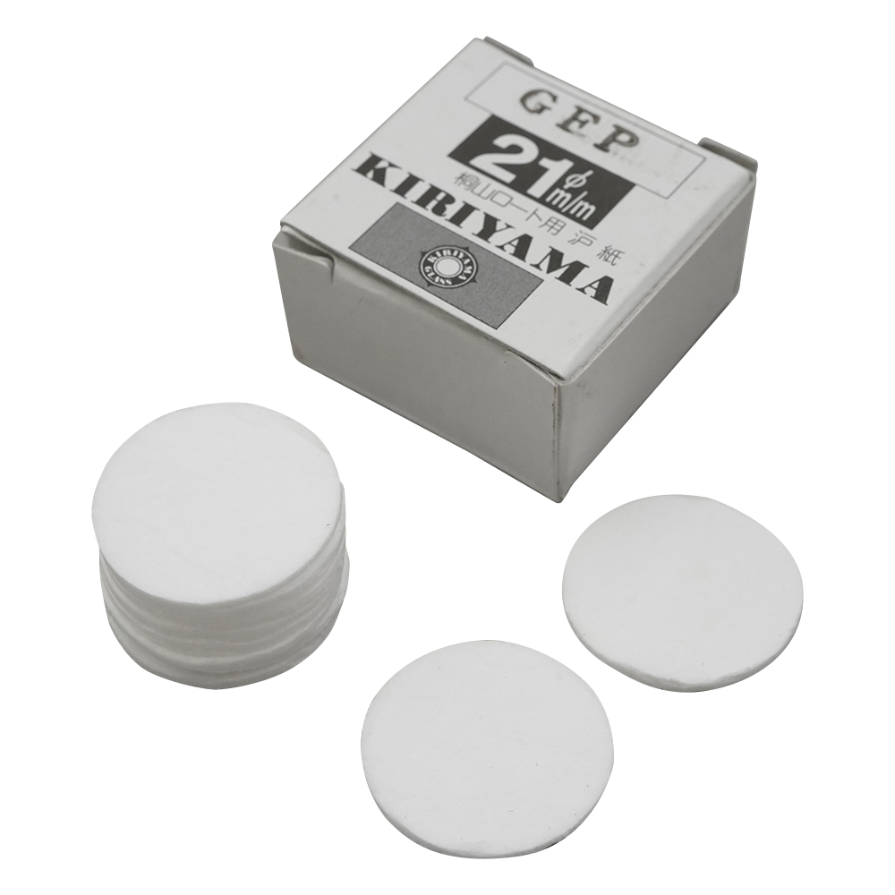 桐山ロート用濾紙 φ21mm 10枚入 GFP