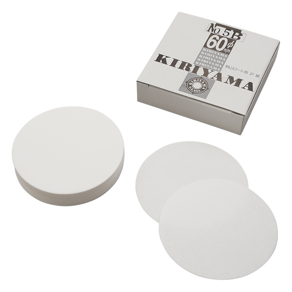 桐山ロート用濾紙 φ60mm 50枚入 No.5B