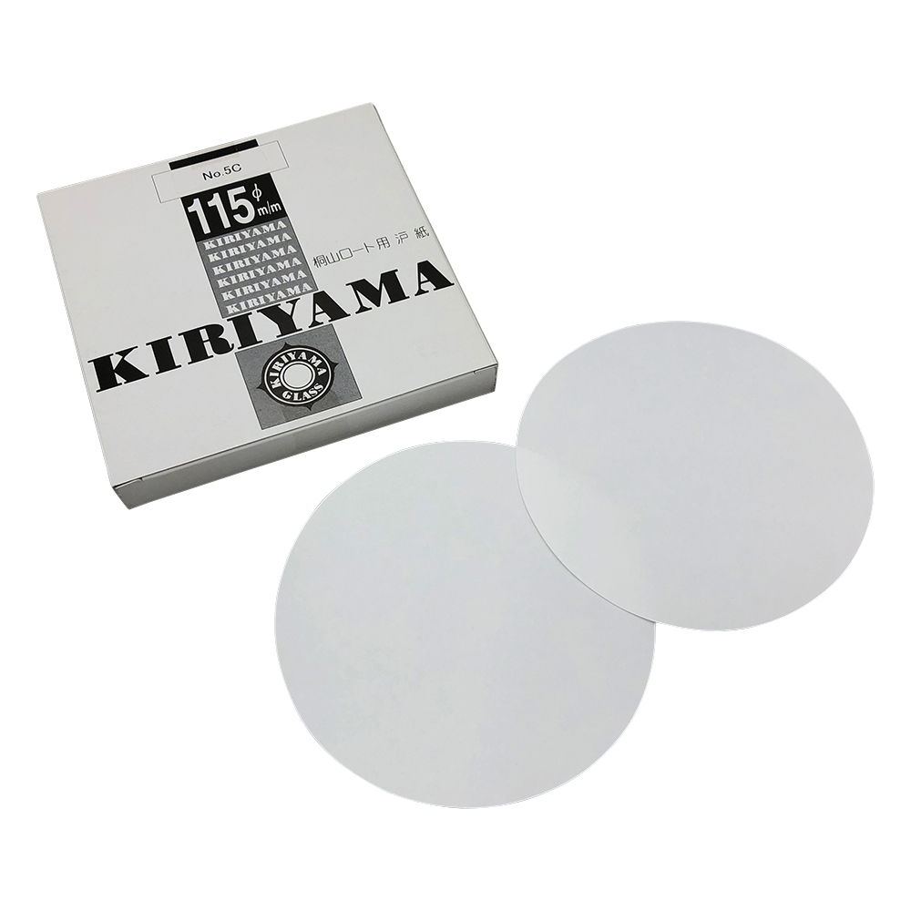 桐山ロート用濾紙 φ115mm 50枚入 No.5C