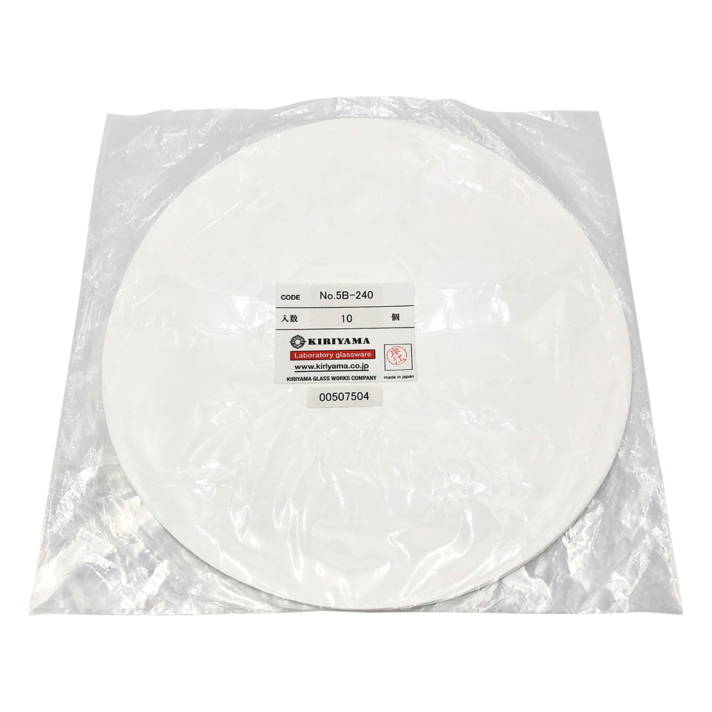桐山ロート用濾紙 φ240mm 10枚入 No.5B